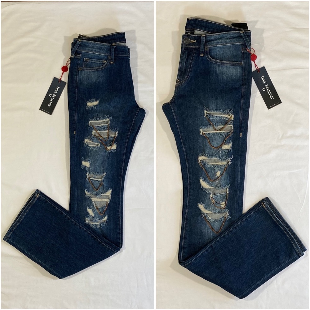 True Religion Billie Chain Of Fools Jean S 27 NWT